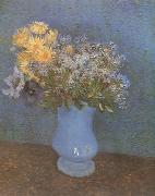 Vincent Van Gogh Vase wtih Lilacs,Daisies and Anemones (nn04) Sweden oil painting artist